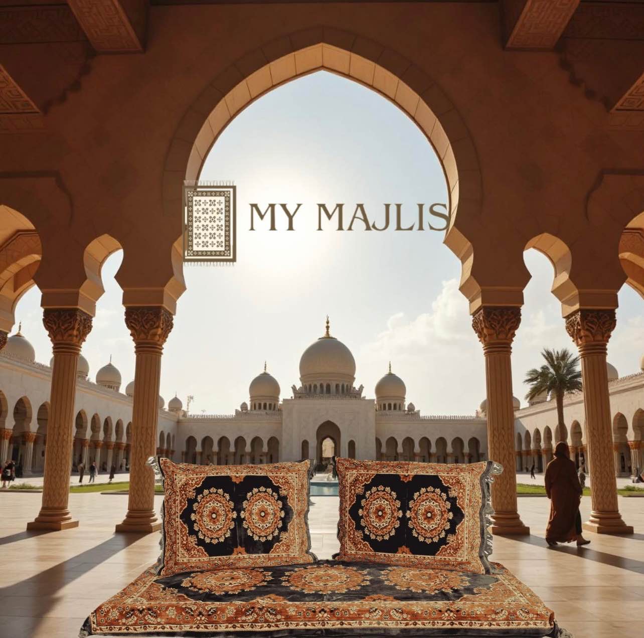 Orientalischer Bodensofa Marrakesh