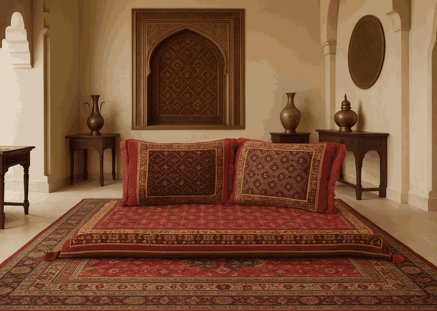 Premium orientalischer Bodensofa Sharjah Majlis