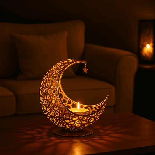 Moon Kerzenhalter – Orientalisches Tischdekor 